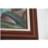 Image 2 : FRAMED GICLEE, "WOMAN IN WHITE HOLOKU" (36 1/2" X 26 1/2")