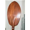 Image 2 : ANTIQUE KOA WOOD "STEERSMAN" PADDLE (OLD REPAIR) (62" L)