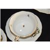 Image 8 : HAND PAINTED HEREND ROTHSCHILD BIRD CHINA PLATES, BOWLS, CUPS, SAUCERS & SERVING PIECES (51 PCS) (SE