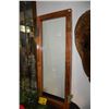 Image 1 : KOA WOOD DOORS W/GLASS (16" X 39") (2 PCS)