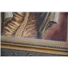 Image 3 : FRAMED PAINTING, "FEMME DES ISLES SANDWICH"; UNSIGNED (SOME DAMAGE) (31 1/2" X 55 1/2")