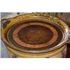 Image 2 : ROUND SIDE TABLE W/REMOVABLE TRAY TOP