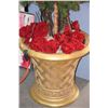 Image 3 : 90" TALL ARTIFICIAL LIGHTED TOPIARY, FULLY DECORATED