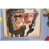Image 1 : FRAMED PAINTING ON BOARD, "ELECTION DAY 68"; SIGNED
