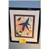 Image 1 : FRAMED PRINT; (AFTER) MIRO