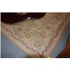 Image 1 : WOOL RUG, FLORAL AUBUSAN (9' X 13')