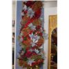 Image 2 : 90" TALL ARTIFICIAL LIGHTED TOPIARY, FULLY DECORATED
