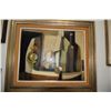 Image 1 : FRAMED PAINTING ON CANVAS PANEL; UNSIGNED