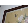 Image 2 : FRAMED PAINTINGS ON SILK (2 PCS)