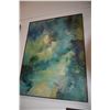 Image 1 : FRAMED PAINTING, "JOURNEY INTO SPACE"; ROSA MARIE WARE (32" X 42")