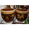 Image 1 : GLAZED PLANTERS (18" D)