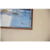 Image 2 : FRAMED OIL ON CANVAS, "SUMO WRESTLER"; SIGNED TAGAMI