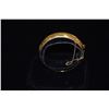 Image 2 : 14K HINGED WIDE BANGLE BRACELET (21 GRAMS)