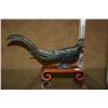 Image 1 : VINTAGE CHINESE NEPHRITE JADE CARVED PHEASANT BIRD W/STAND