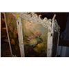 Image 1 : VICTORIAN 3 PANEL PAINTED SCREEN