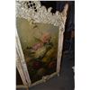 Image 3 : VICTORIAN 3 PANEL PAINTED SCREEN