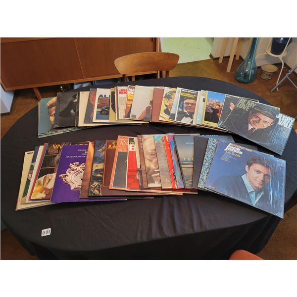 50 Records - Assorted Genres - *Vinyl's are in excellent condition*