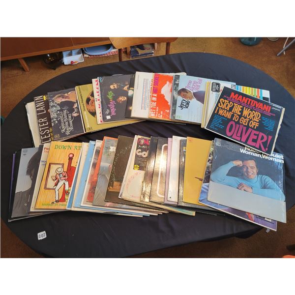 50 Records - Assorted Genres - *Vinyl's are in excellent condition*