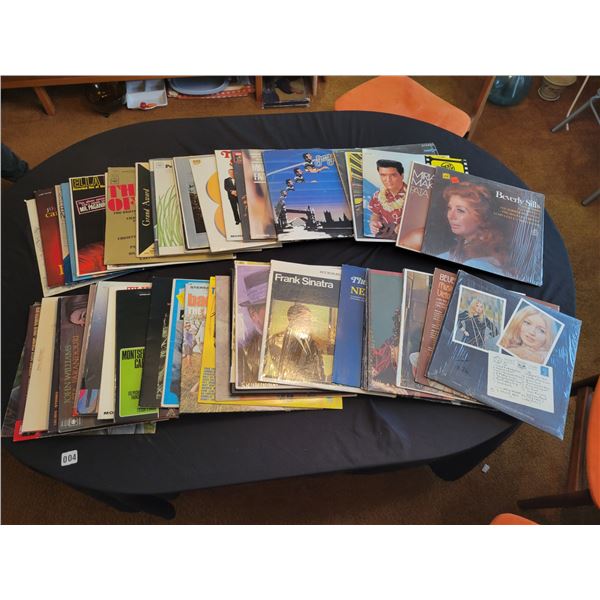 50 Records - Assorted Genres - *Vinyl's are in excellent condition*