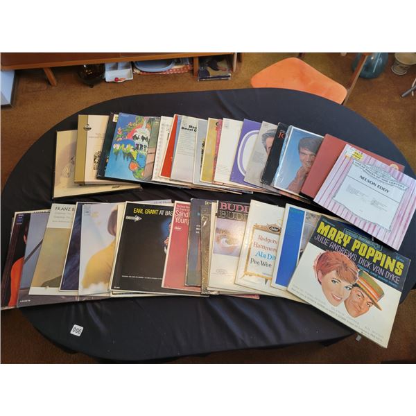 50 Records - Assorted Genres - *Vinyl's are in excellent condition*