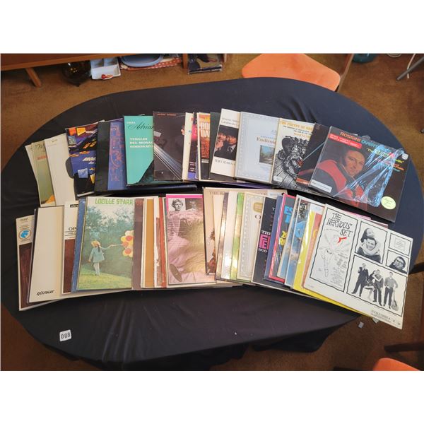 50 Records - Assorted Genres - *Vinyl's are in excellent condition*