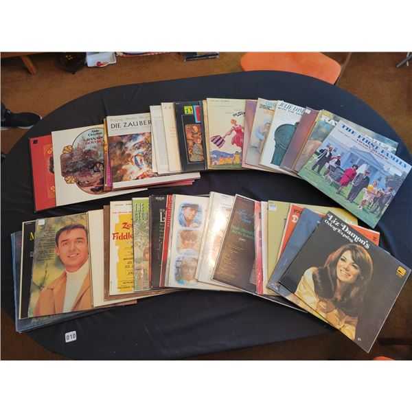 50 Records - Assorted Genres - *Vinyl's are in excellent condition*