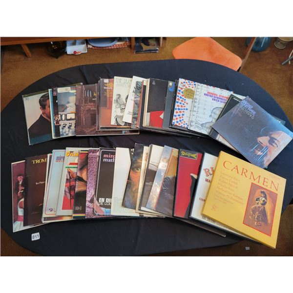 50 Records - Assorted Genres - *Vinyl's are in excellent condition*