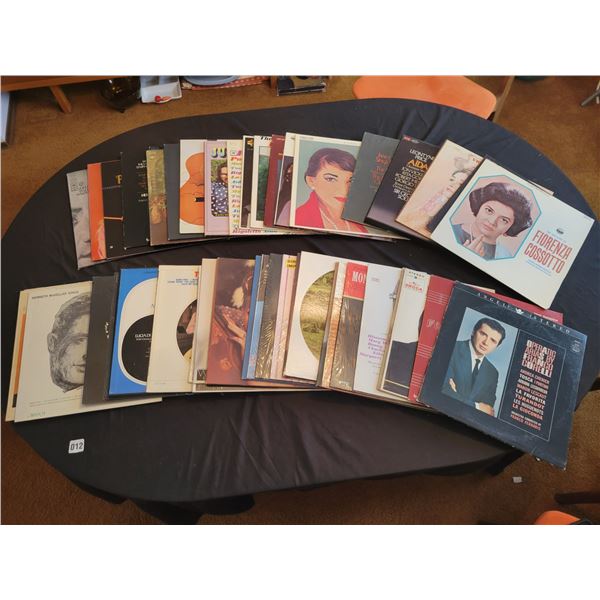 50 Records - Assorted Genres - *Vinyl's are in excellent condition*