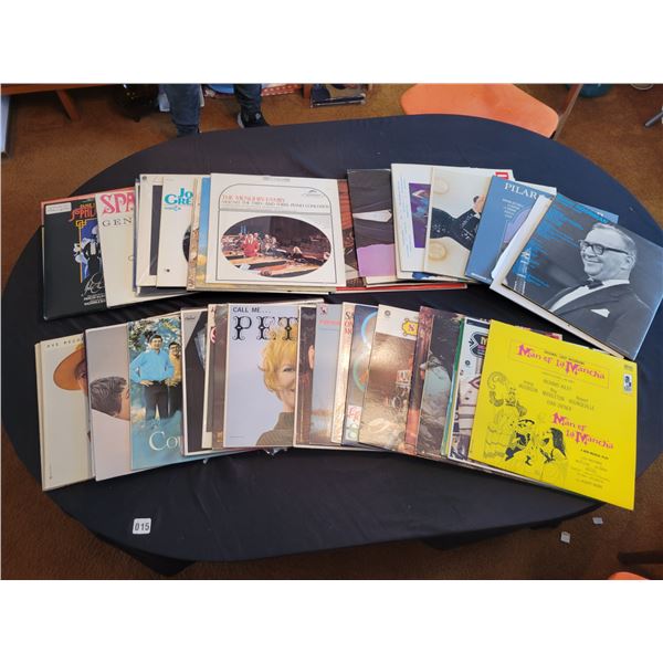 50 Records - Assorted Genres - *Vinyl's are in excellent condition*