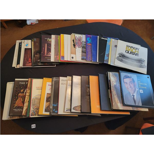 50 Records - Assorted Genres - *Vinyl's are in excellent condition*