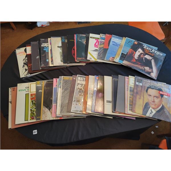 50 Records - Assorted Genres - *Vinyl's are in excellent condition*