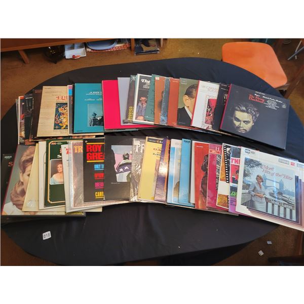 50 Records - Assorted Genres - *Vinyl's are in excellent condition*