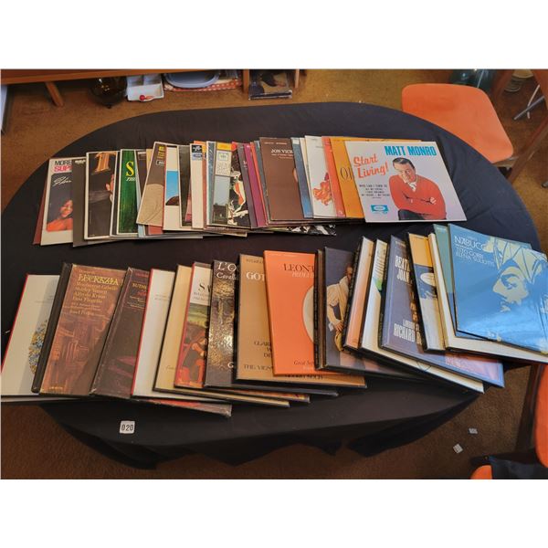 50 Records - Assorted Genres - *Vinyl's are in excellent condition*