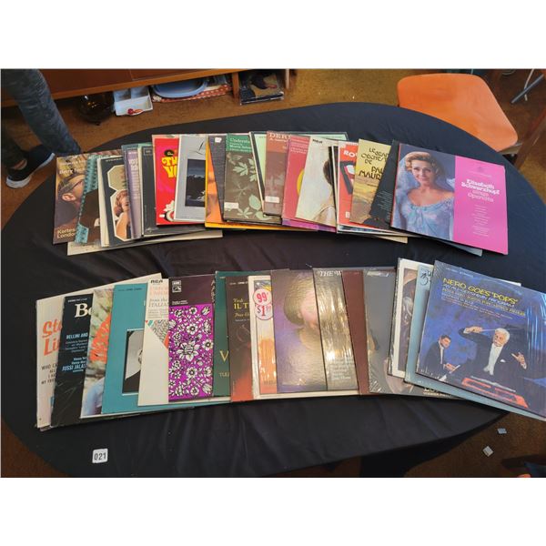 50 Records - Assorted Genres - *Vinyl's are in excellent condition*