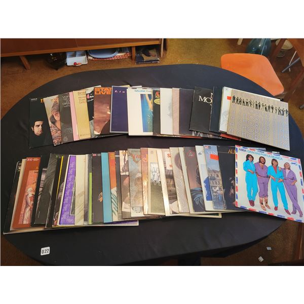 50 Records - Assorted Genres - *Vinyl's are in excellent condition*