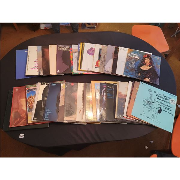 50 Records - Assorted Genres - *Vinyl's are in excellent condition*