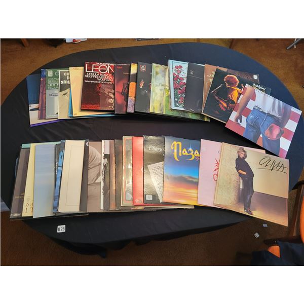 50 Records - Assorted Genres - *Vinyl's are in excellent condition*
