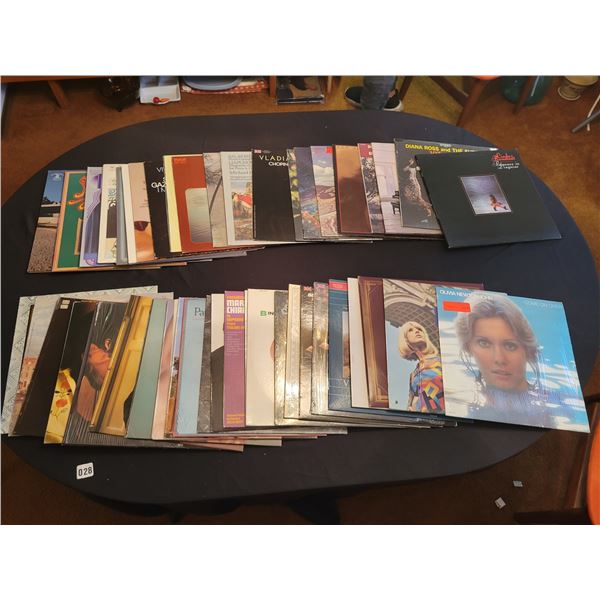 50 Records - Assorted Genres - *Vinyl's are in excellent condition*