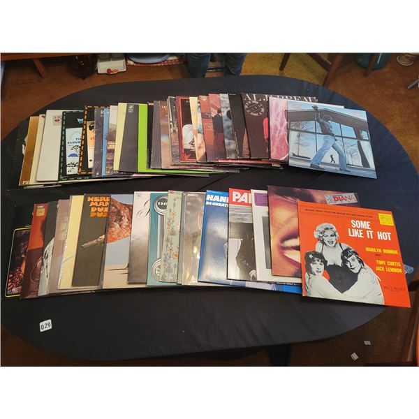 50 Records - Assorted Genres - *Vinyl's are in excellent condition*