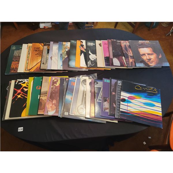 50 Records - Assorted Genres - *Vinyl's are in excellent condition*