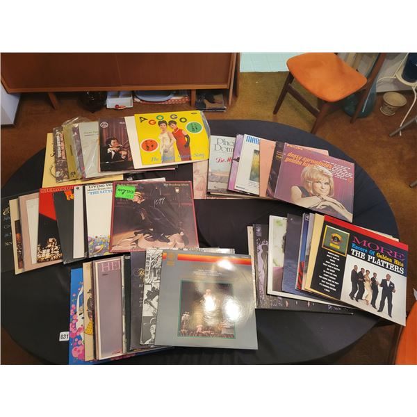 50 Records - Assorted Genres - *Vinyl's are in excellent condition*