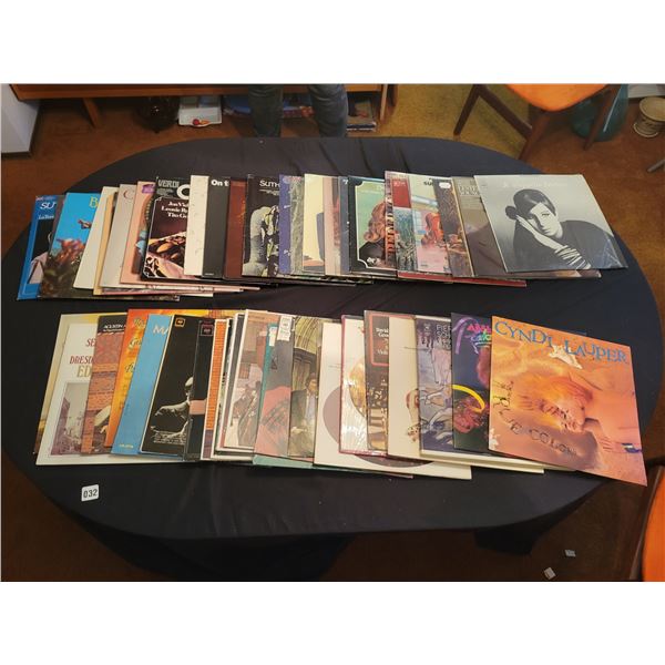 50 Records - Assorted Genres - *Vinyl's are in excellent condition*