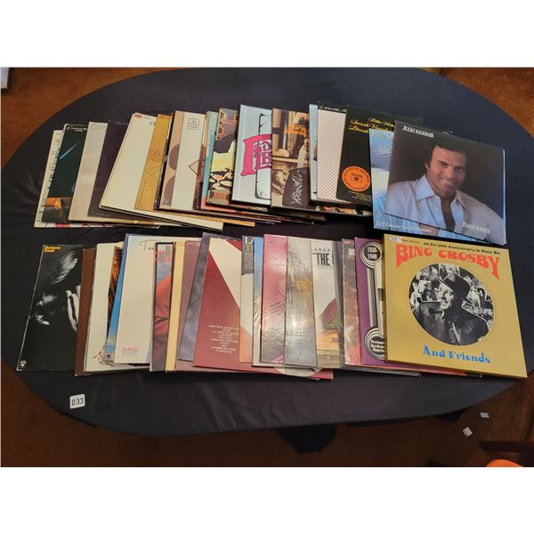 50 Records - Assorted Genres - *Vinyl's are in excellent condition*