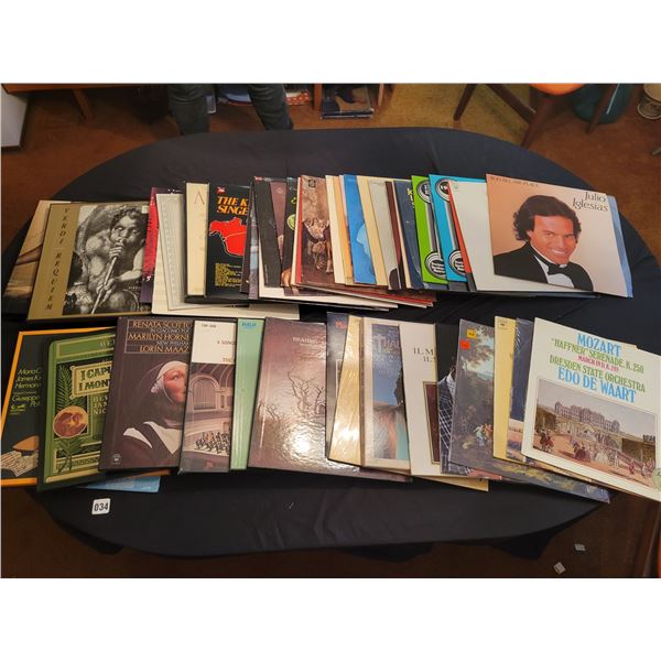 50 Records - Assorted Genres - *Vinyl's are in excellent condition*