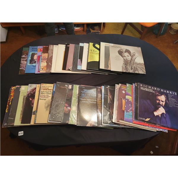 50 Records - Assorted Genres - *Vinyl's are in excellent condition*