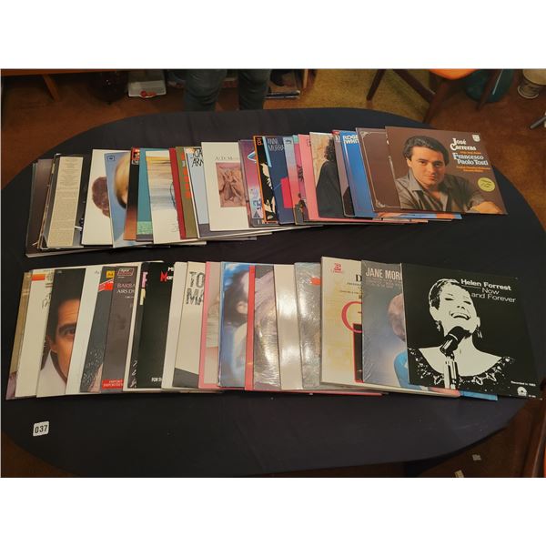 50 Records - Assorted Genres - *Vinyl's are in excellent condition*