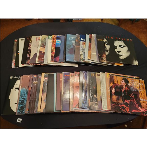 50 Records - Assorted Genres - *Vinyl's are in excellent condition*