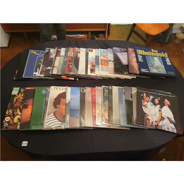 50 Records - Assorted Genres - *Vinyl's are in excellent condition*