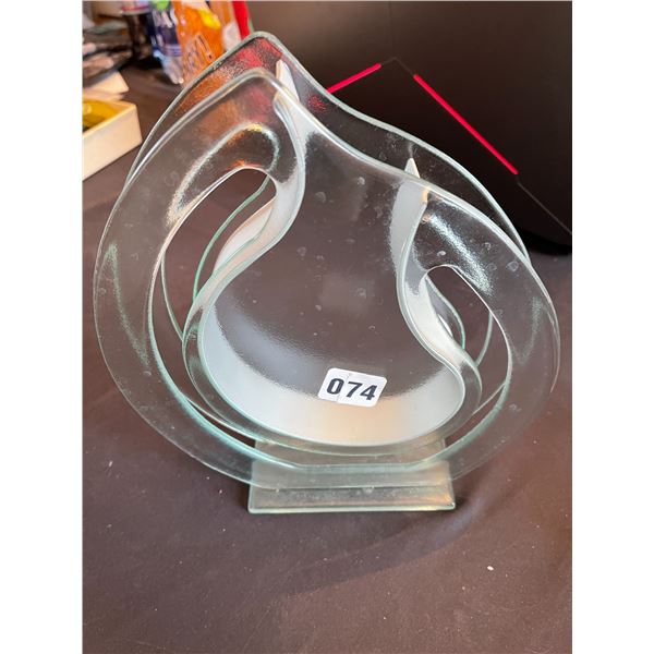 Fancy Glass Vase - Nut Bowl