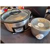 Image 1 : Large & Small Crockpots